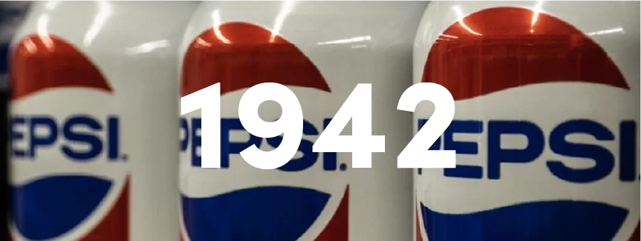 1942. PepsiCo names us Bottler. The first to international level for operational excellence.